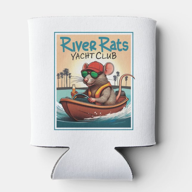 White Foam Can Koozie (Back)