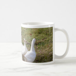 White Geese Coffee Mug