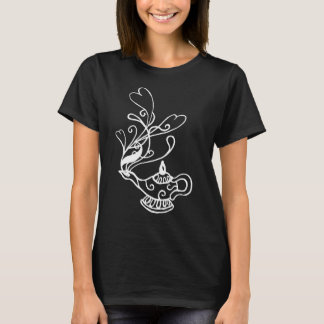  White Genie's Lamp T-Shirt