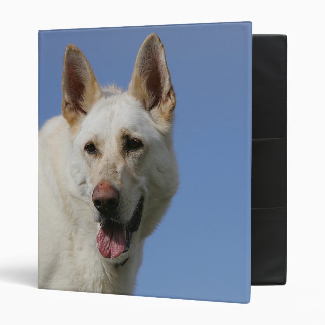 White German Shepherd Binder (Front/Inside)