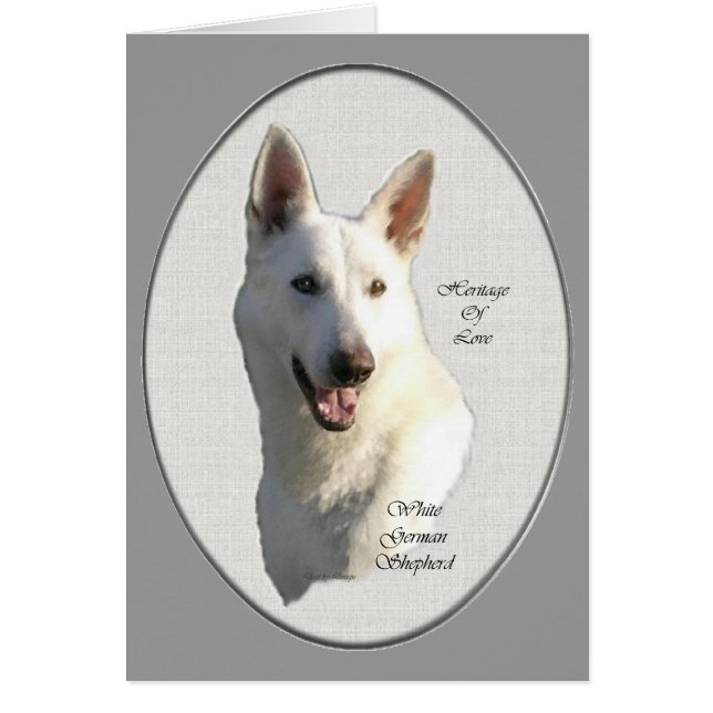 White German Shepherd Gifts (Front)