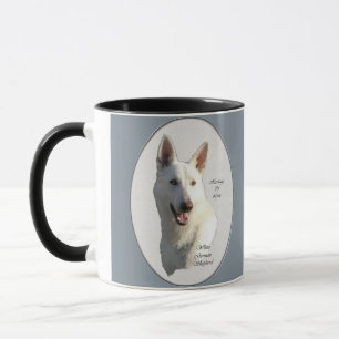 White German Shepherd Gifts Mug
