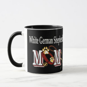 White German Shepherd Mom Gifts Mug