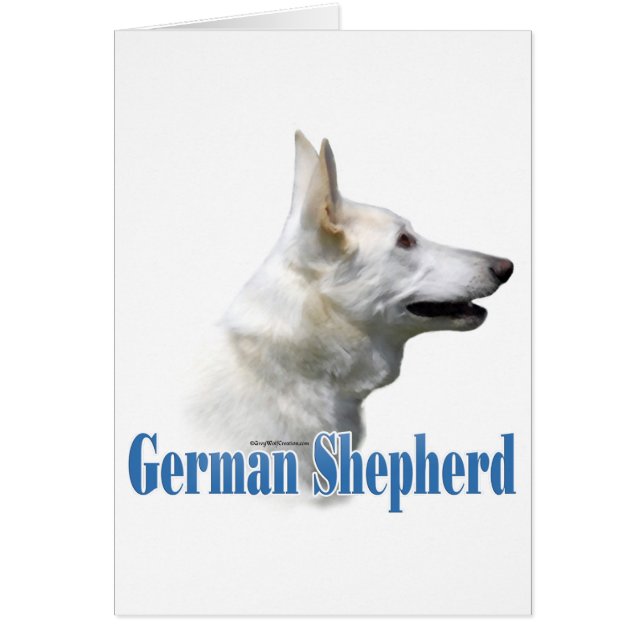 White German Shepherd Name (Front)