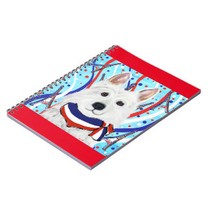 White German Shepherd Notebook