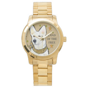 WHITE GERMAN SHEPHERD WATCH
