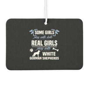 White German Shepherds Air Freshener
