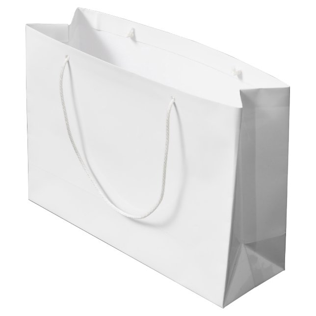 White Gift bag (Back Angled)