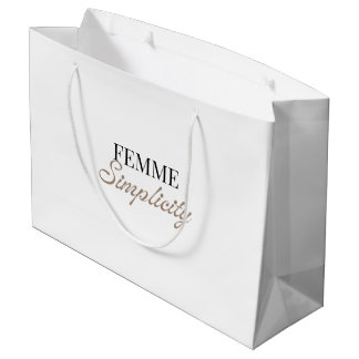White Gift bag