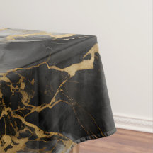 White, Gold and Black Luxury Marble Elegant