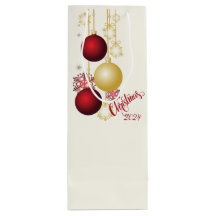 White, Gold and Red Christmas Party