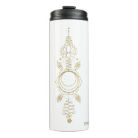 *~* White Gold Glitter SACRAL Chakra Totem