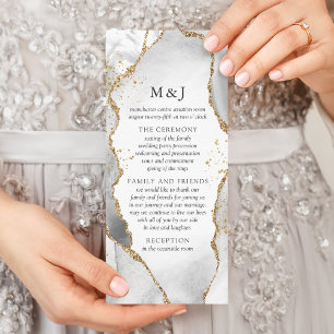 White, Gold & Grey Mist Agate Program