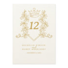 White Gold heart crown wedding