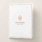 White Gold House Logo l Real estate Agent Broker 