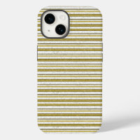 White gold lace stripes pattern