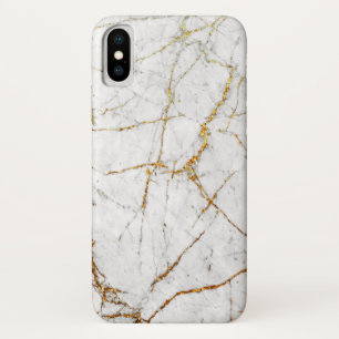 White & gold marble Case-Mate iPhone case