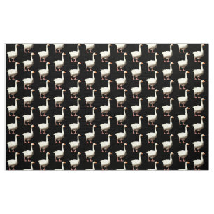 White Goose - Black Fabric