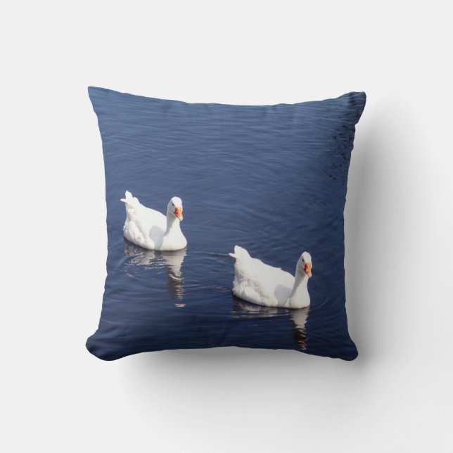 White Goose Pillow (Front)