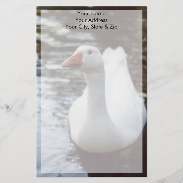 White Goose Stationery (Front)