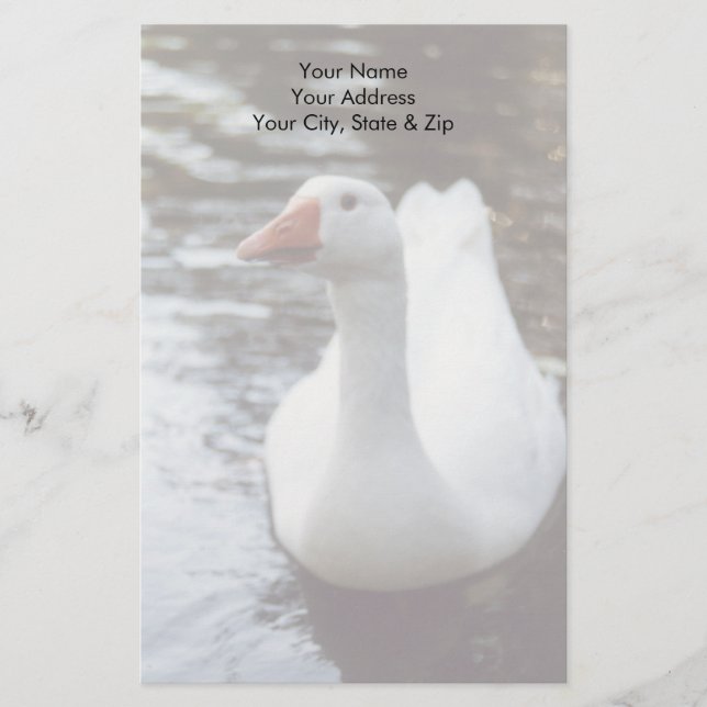 White Goose Stationery (Front)