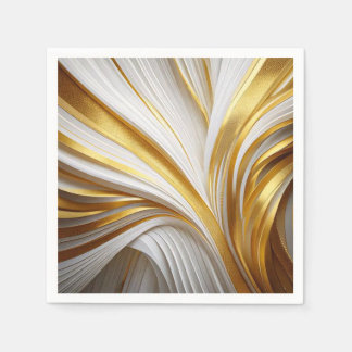 White Goud Retro Napkin