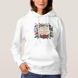 White "Grace of Space" Hoodie