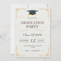 White Graduation Party