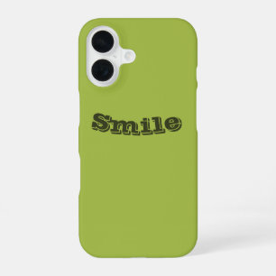 White Grape Green Spring Season Solid Colour iPhone 16 Case
