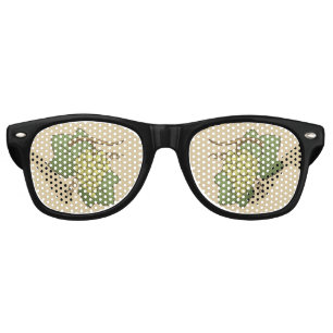 White Grapes Retro Sunglasses