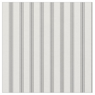 White & Gray Lines Fabric