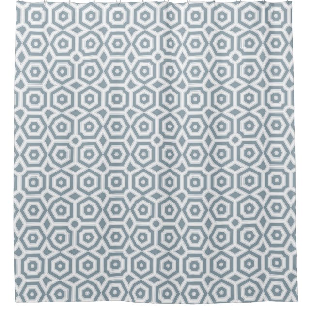 white grey geometric pattern art deco  (Front)