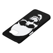 White Grim Reaper Skull Case-Mate Samsung Galaxy Case (Bottom)