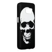 White Grim Reaper Skull Case-Mate Samsung Galaxy Case (Back/Right)