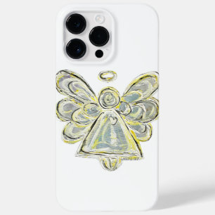 White Guardian Angel Art Custom iPhone Case