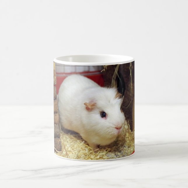 white guinea pig mug (Center)