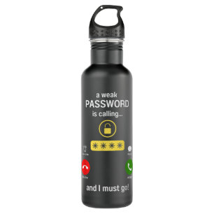 White Hat Ethical Hacker - Cyber Network Security 710 Ml Water Bottle