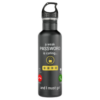 White Hat Ethical Hacker - Cyber Network Security 710 Ml Water Bottle