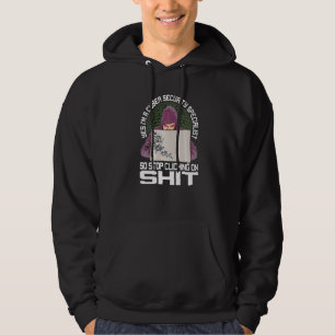 White Hat Hacker For A Cyber Security Specialist   Hoodie