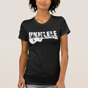 white hawaiian ukulele T-Shirt