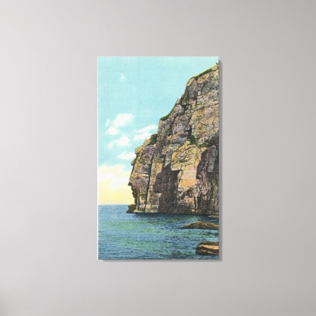 White Head in the Portland Harbour Canvas Print (Front)