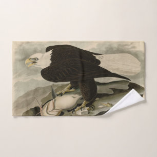 White-headed (Bald Eagle) Audubon Birds of America Bath Towel Set