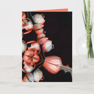 "White heart in black from sun" & Indifference Card