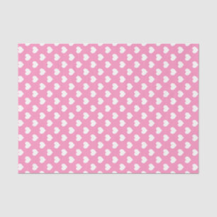White Heart Tissue Paper