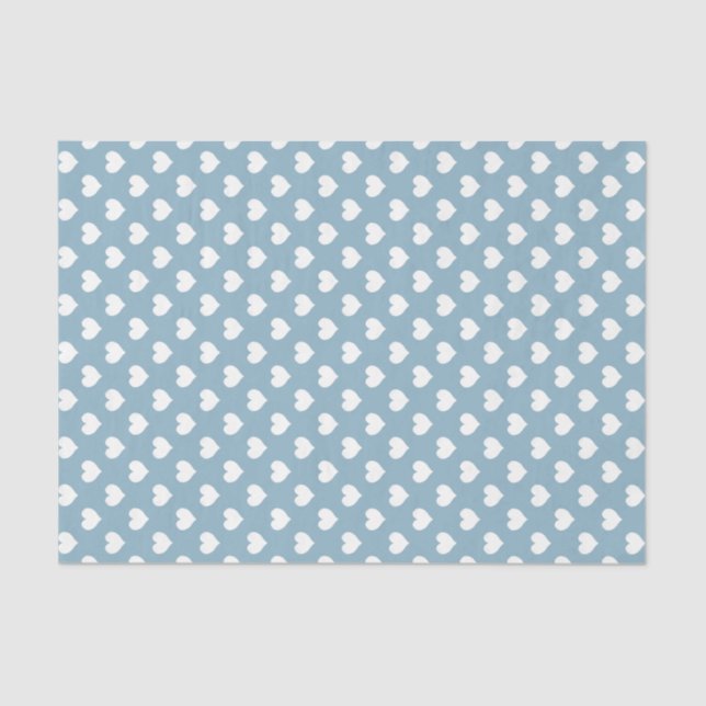 White Heart Tissue Paper (Front)