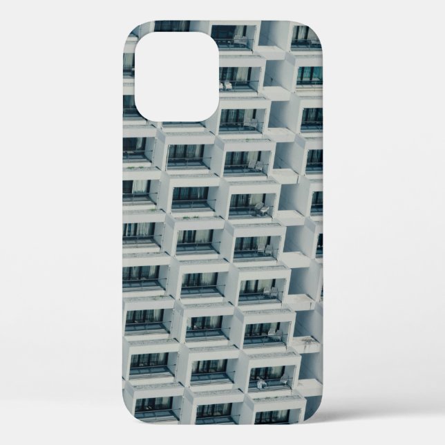 WHITE HIGH-RISE BUILDING Case-Mate iPhone CASE (Back)