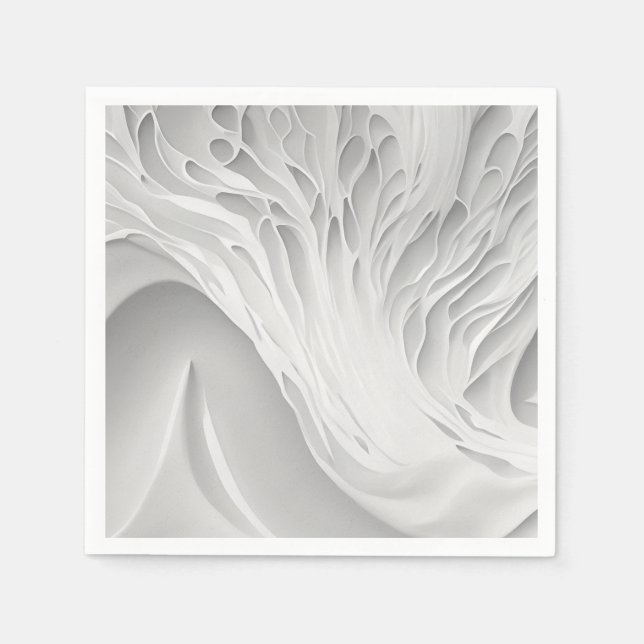 White Honeycomb Napkin (Front)