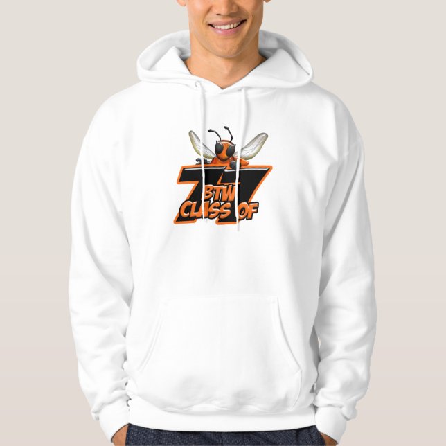 White Hoodie Large Logo (Front)