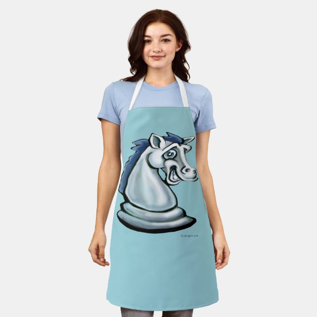 White Horse Apron (Worn)