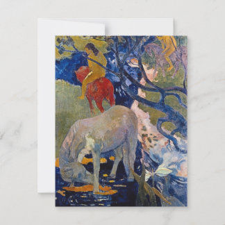 White Horse by Paul Gauguin, Vintage Fine Art